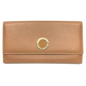Sale Bvlgari Bvlgar Long Wallet 33385 Woman Wallet Longtreble Leather Walnut